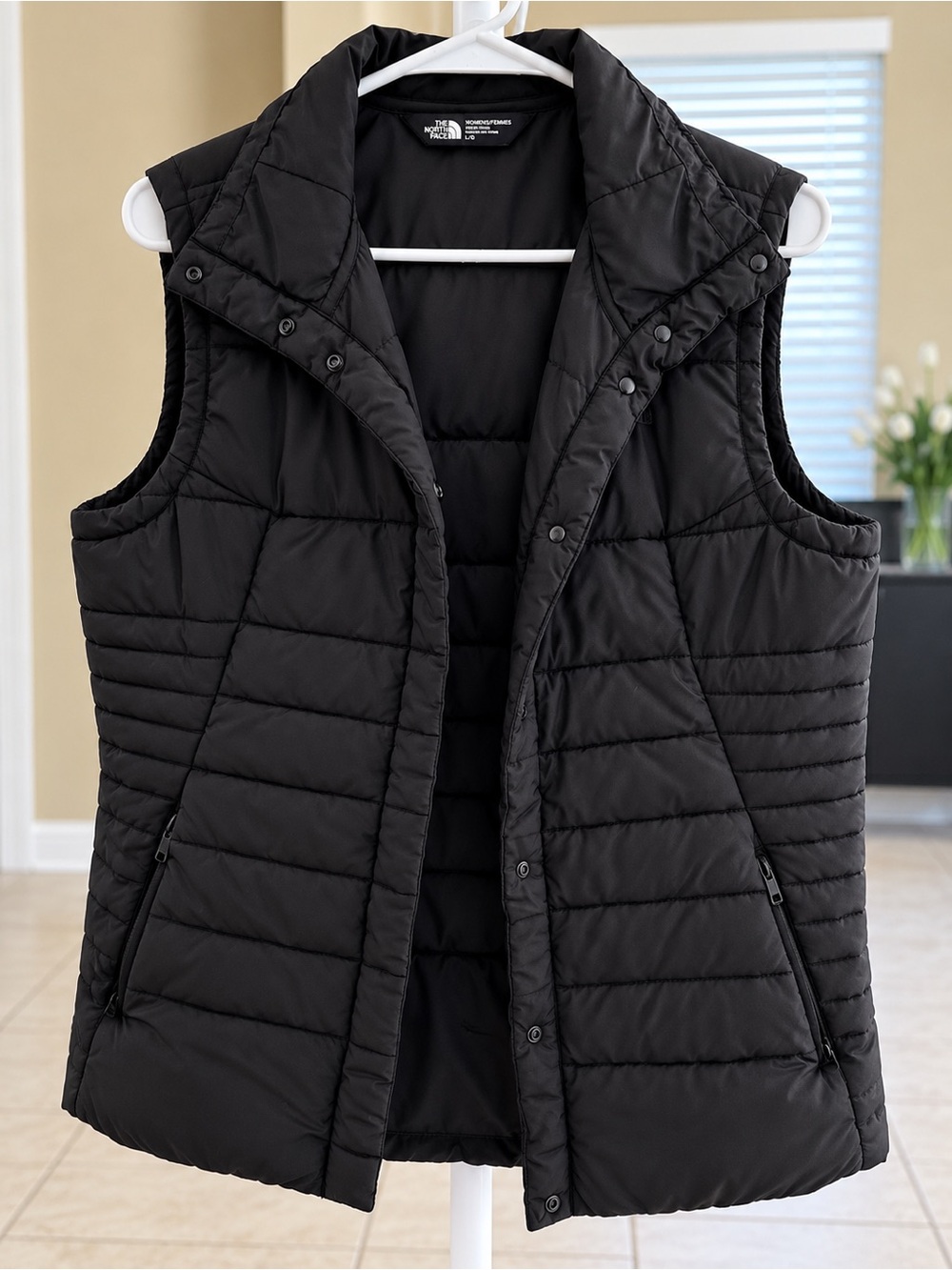 The North Face Women's Black Quilted Insulated Vest